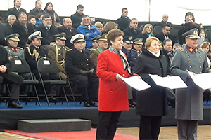 Armada participó en la conmemoración del natalicio de Bernardo O’Higgins
