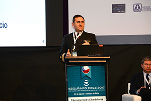Comandante de la Armada expuso en Congreso Internacional de Seguridad de la Información