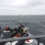 Armada salvó a cuatro tripulantes tras el naufragio de una lancha pesquera en el Golfo de Ancud