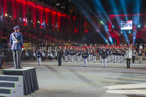 Destacada participación de Banda de la Armada en Tattoo Militar 2017