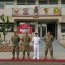 Agregado Naval visitó a los Oficiales y Gente de Mar de la Infantería de Marina que se encuentran de intercambio.