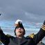 La representación alegórica del desembarco de la tripulación chilota fue efectuada por Personal Naval.