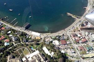 Autoridad Marítima monitorea contaminación del Lago Llanquihue