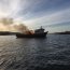Armada investiga incendio que afectó a embarcación pesquera en la bahía de Quellón