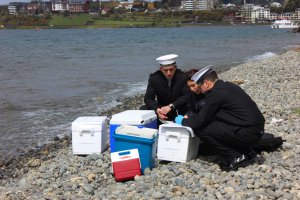 Autoridad Marítima, Medio Ambiental y Sanitaria realizan muestreo en el Lago Llanquihue