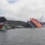 Armada realiza operativo tras hundimiento de buque con 200 toneladas de peces en la costa de la Isla de Chiloé