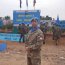Oficial de la Armada recibe reconocimiento Medal Parade por misión en República Centroafricana