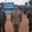 Oficial de la Armada recibe reconocimiento Medal Parade por misión en República Centroafricana