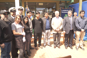 Liceo C-90 “Trapaqueante” de Tirúa recibió Estación Meteorológica Automática