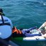 Armada rescató a kayakistas en sector de Laguna Verde