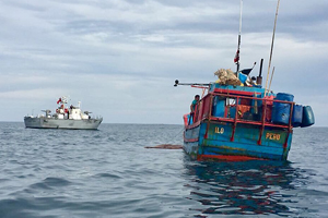 Armada desbarató banda peruana dedicada a la pesca ilegal en aguas chilenas