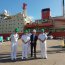 Almirante Leiva realiza visita oficial a Argentina