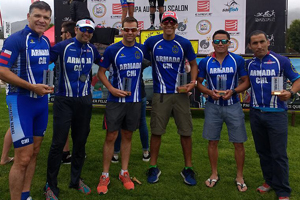 Seis marinos presentes en el pódium de la Copa Augusto Scalon