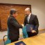  Autoridades Marítimas de Chile y Panamá firmando acuerdo de cooperación.  