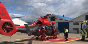 Armada realizó aeroevacuación médica en cercanías de Puerto Williams