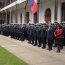  Una vez finalizada la ceremonia, el Comandante en Jefe de la Armada, Almirante Julio Leiva, en su calidad de interventor, en compañía del Vicealmirante Kurt Hartung y del Contraalmirante Cristián Ramos, se retiraron a firmar el acta oficial de entrega del mando.  