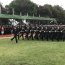  El cambio de mando finalizó con un desfile del destacamento de honor a cargo del Capitán de Corbeta Infante de Marina Hermann Wunderlich.  