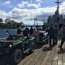 Patrullero Isaza reaprovisiona y releva a 11 Alcaldes de Mar dependientes de la Capitanía de Puerto de Puerto Williams