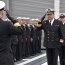 En la ocasión entregó el mando de la Escuadra, tras un año en este cargo, el Contraalmirante Ignacio Mardones a su sucesor, el Contraalmirante Jorge Ugalde, quién a la fecha se desempeñaba como Comandante en Jefe de la Primera Zona Naval.