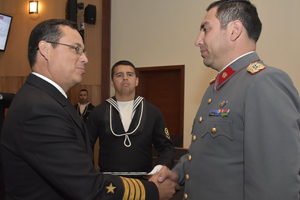 120 Oficiales de las FF.AA. se graduaron del Curso Conjunto