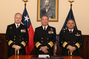 Contraalmirante Ignacio Mardones asume como Comandante en Jefe de la Primera Zona Naval