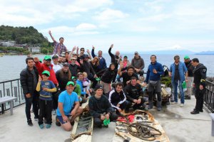 “Limpieza a Fondo” del Lago Llanquihue recolectó 2 toneladas de desechos