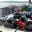 2 toneladas de basura recolectó la iniciativa, impulsada por un grupo de 35 buzos comerciales, civiles y navales