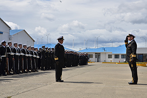Contraalmirante Ricardo Marcos asume como Comandante en Jefe de la Tercera Zona Naval