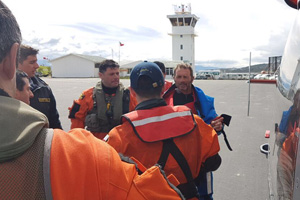 Armada rescata con éxito a tripulante francés al sur del Cabo de Hornos