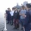 Futuros cadetes de la Escuela Naval navegaron a bordo de unidades de la Escuadra