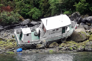 Armada rescató a 12 turistas tras naufragio de una embarcación en Hornopirén