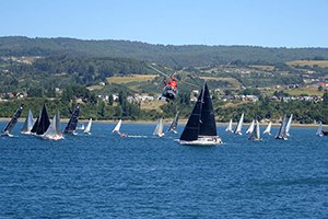 Comenzó la XV versión de la Regata Chiloé - Santander Bicentenario de la Armada