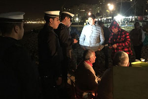 Autoridad Marítima realizó operativo nocturno conjunto en Viña del Mar