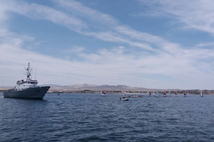 Autoridad Marítima prestó apoyo en la primera regata de la Bahía de Caldera