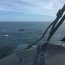 Con un helicóptero naval se rescató a 4 tripulantes en cercanías Puerto Montt