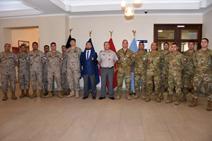 Parte a Misión de Paz en Chipre nuevo contingente de la Armada