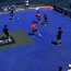 Buque Almirante Montt hizo flotar las canchas del Campeonato de Fútbol Tenis