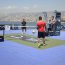 Buque Almirante Montt hizo flotar las canchas del Campeonato de Fútbol Tenis