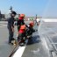 Fragata Blanco Encalada recibe visitas de jóvenes de la Esnaval y Apolinav