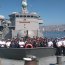 Fragata Blanco Encalada recibe visitas de jóvenes de la Esnaval y Apolinav