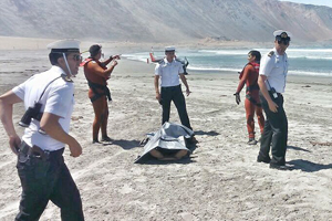 Armada rescata cuerpo sin vida de bañista al sur de Iquique