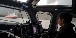 Autoridad Marítima evacuó a tripulante del “Skorpios III”