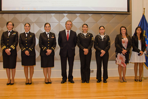 Con presencia de servidoras navales Gobierno lanza Observatorio sobre “Mujer, Paz y Seguridad”