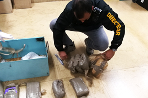 Armada decomisó casi 16 kilos de droga desde buque extranjero en Mejillones