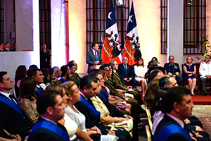 Presidenta Bachelet condecoró a nuevos Contraalmirantes