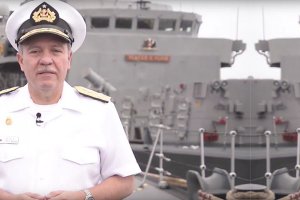 Almirante Julio Leiva da inicio al año 2018