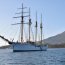 Tras ocho años el Buque Escuela Esmeralda volvió a Puerto Williams