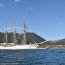 Tras ocho años el Buque Escuela Esmeralda volvió a Puerto Williams