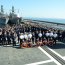 Ministro de Defensa visitó por primera vez buques y dependencias de la Armada