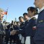 Ministro de Defensa visitó por primera vez buques y dependencias de la Armada